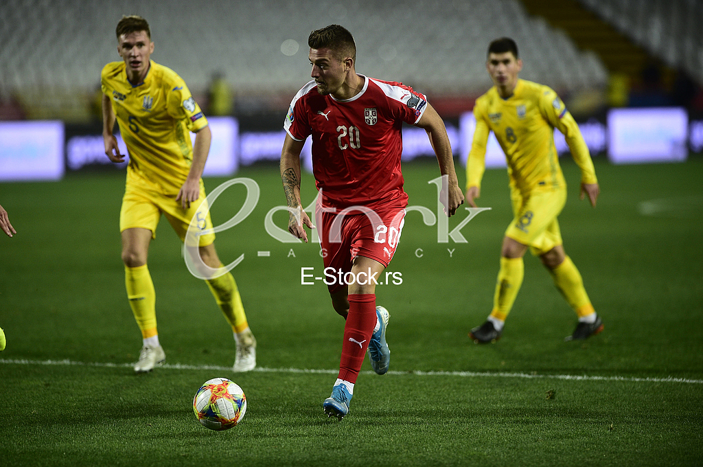 Sergej Milinkovic Savic Srbija vs Ukrajina