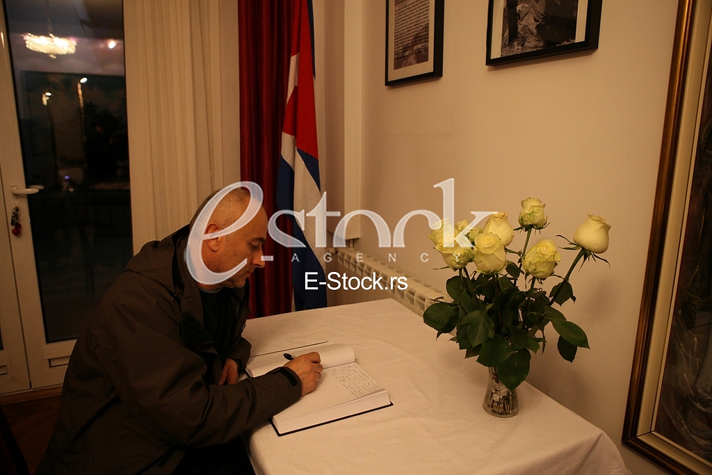 Embassy of Cuba in Serbia,Fidel Castro