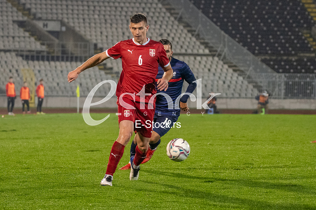 Kvalifikacije za UEFA Euro U-21 2023, Srbija - Francuska