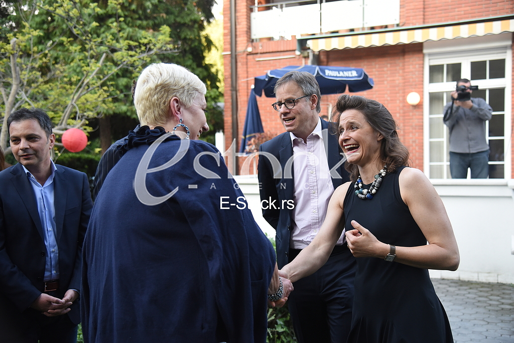 Summer party in the German embassy