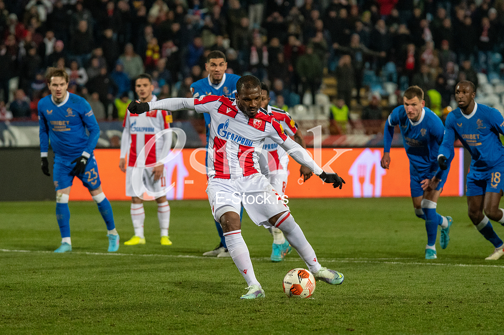 Fudbal: 1/8 finala Lige Evrope, Crvena zvezda - Glazgov Rendžers