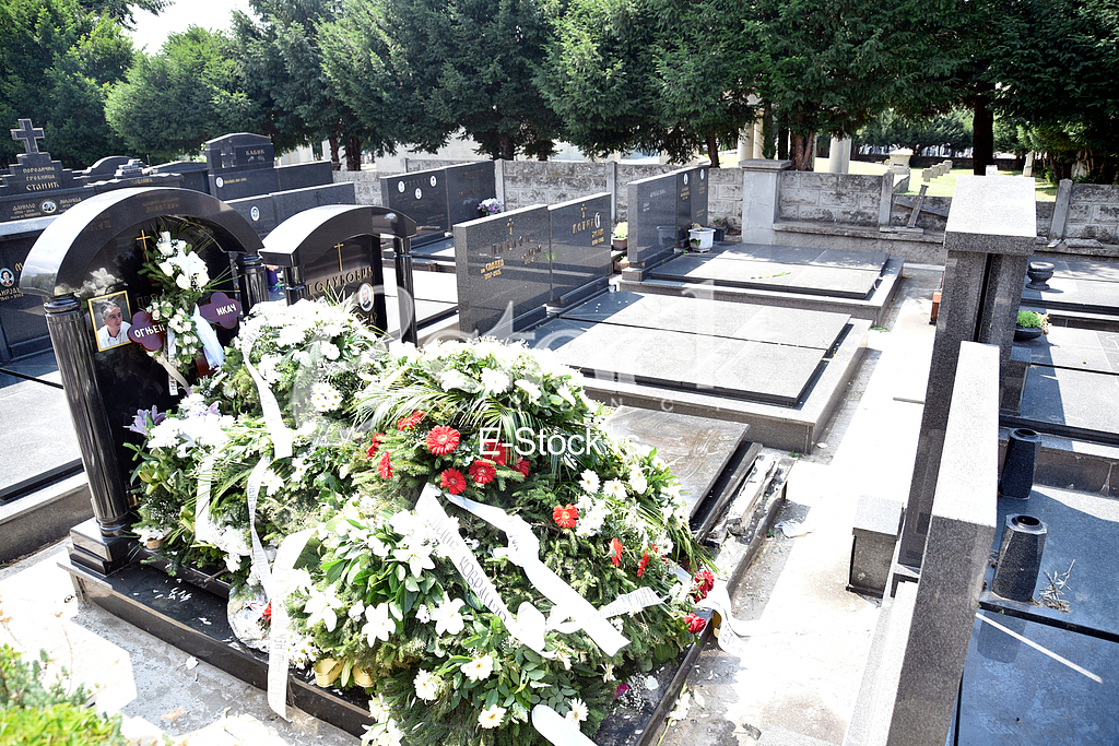 The funeral of a twenty-two year old Ognjen Ikac.