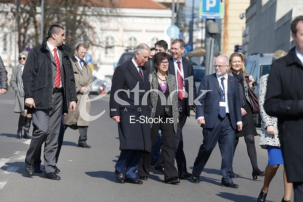 Prince Charles and Camilla in Belgrade