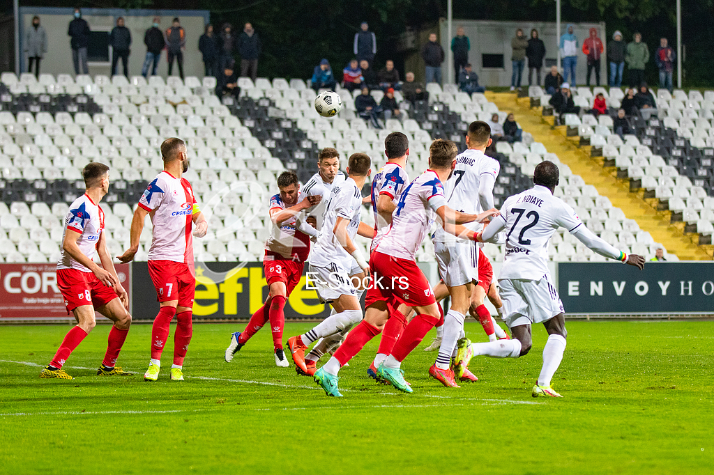 FUDBAL- 13. kolo Ling Long Super lige Srbije: Čukarički - Vojvodina