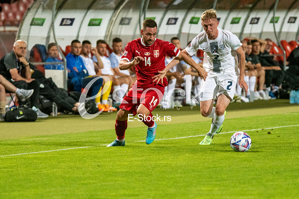 Fudbal: UEFA Liga nacija: Srbija - Slovenija