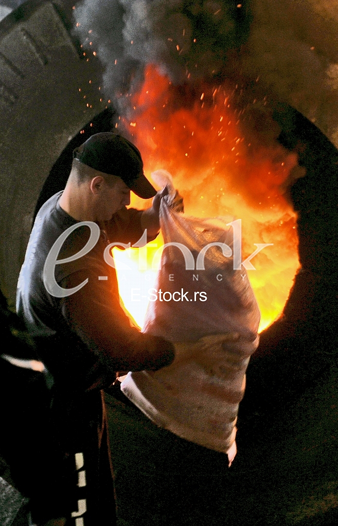burnt about three thousand kilos of drugs seized