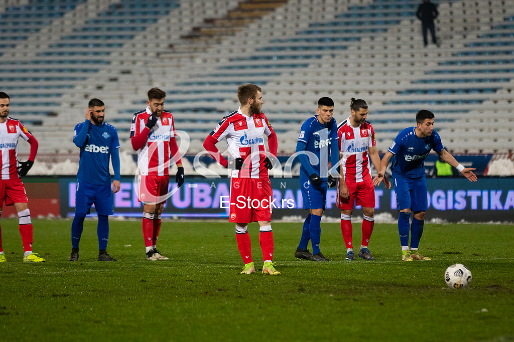 FUDBAL - 20. kolo Ling Long Super lige Srbije: Crvena zvezda - Radnik Surdulica