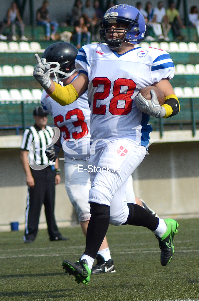 American football match