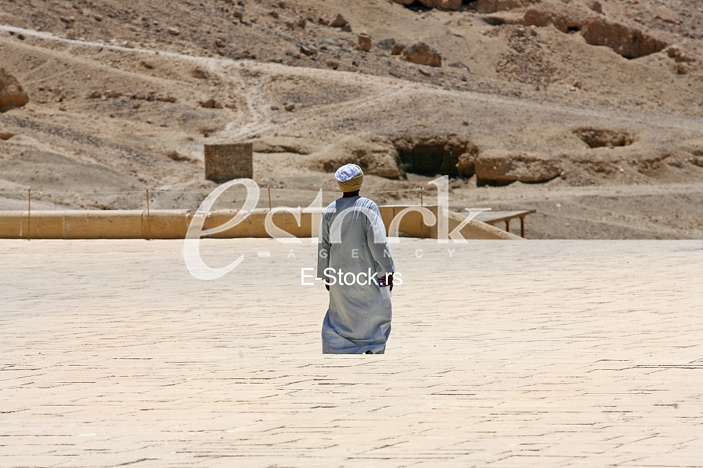 Mortuary Temple of Hatshepsut, near the Valley of the Kings, in Luxor, Egypt.