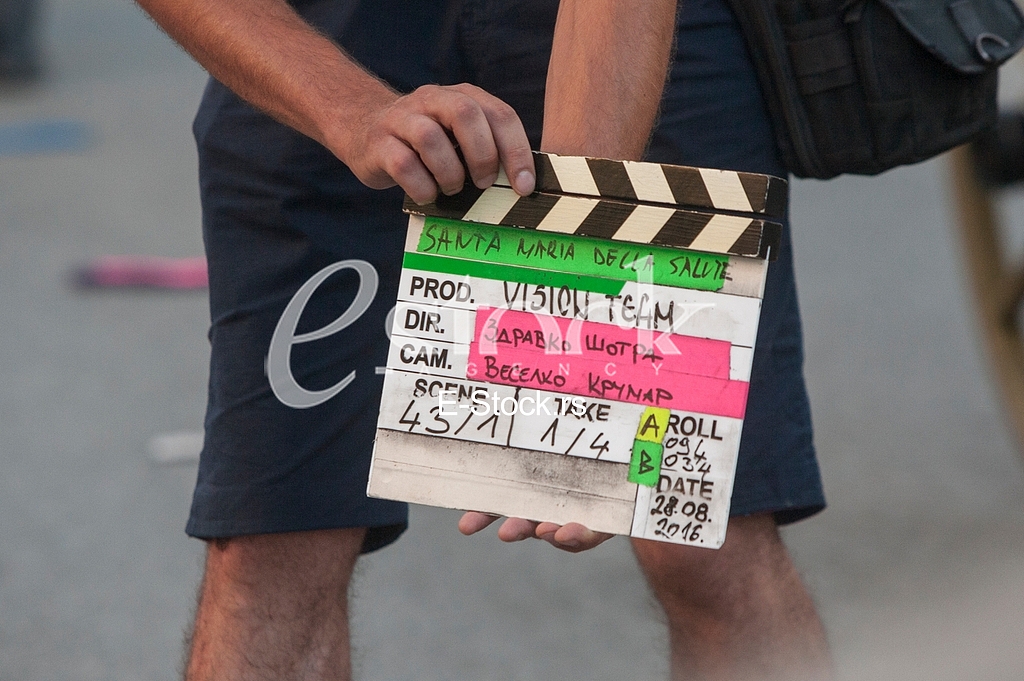 Filming of Santa Maria della salute