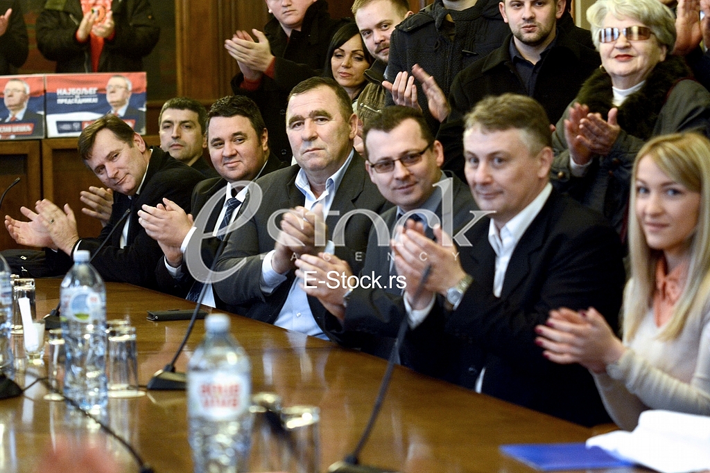 Submission of the nomination of the President, Vojislav Seselj.