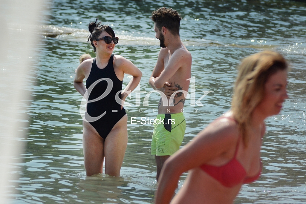Zeljko Joksimovic daughter with boyfriend, Mina Joksimovic