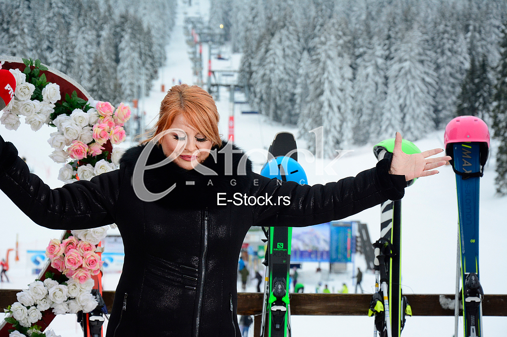 Live  TV show Sarenica with Ana Babic and Slobodan Sarenac, RTS TV station