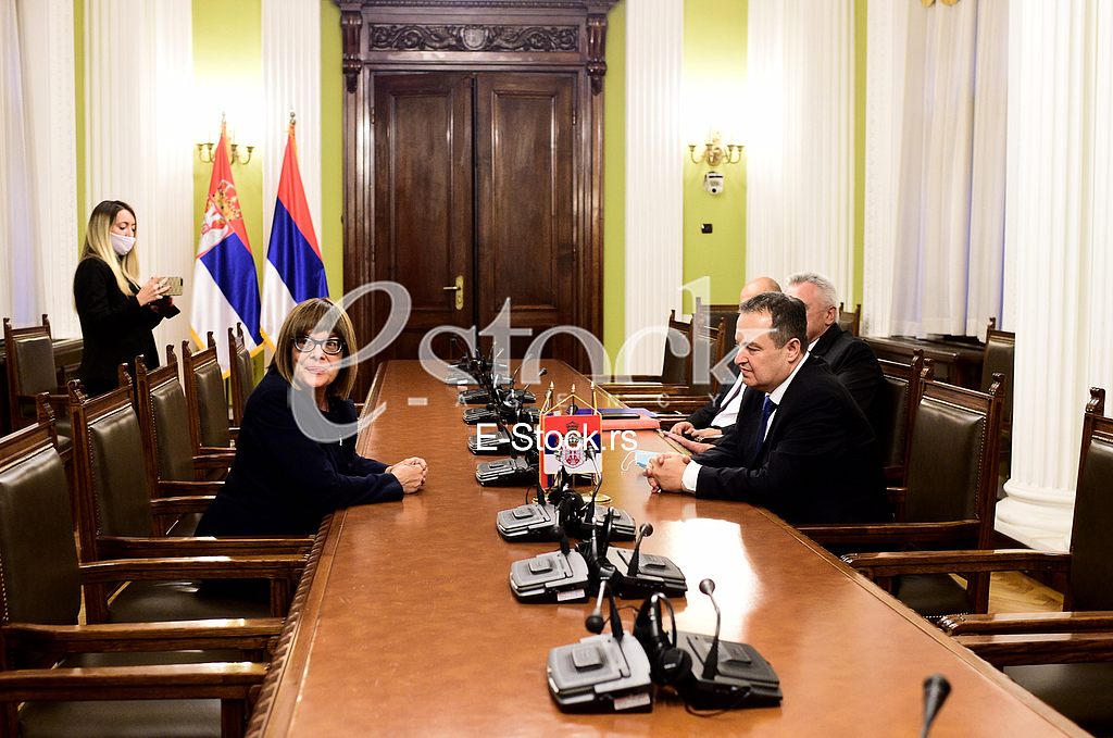 Maja Gojkovic i Ivica Dacic