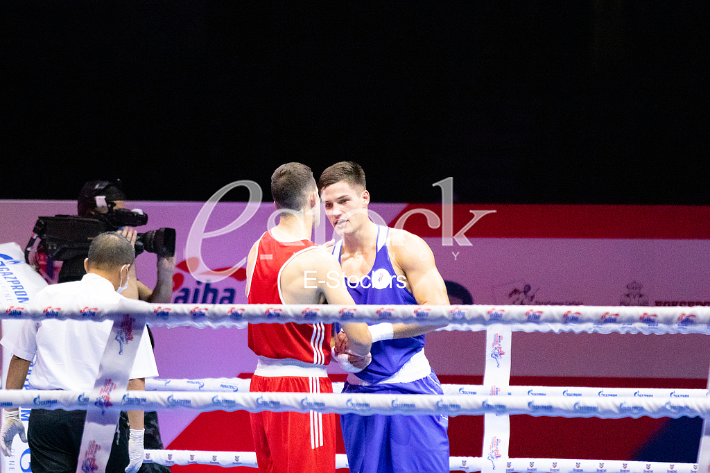 BOKS - Osmina finala AIBA Svetskog prvenstva u boksu (poluteska kategorija): Petar Marcic (MNE) v Savelii Sadoma (RBF)