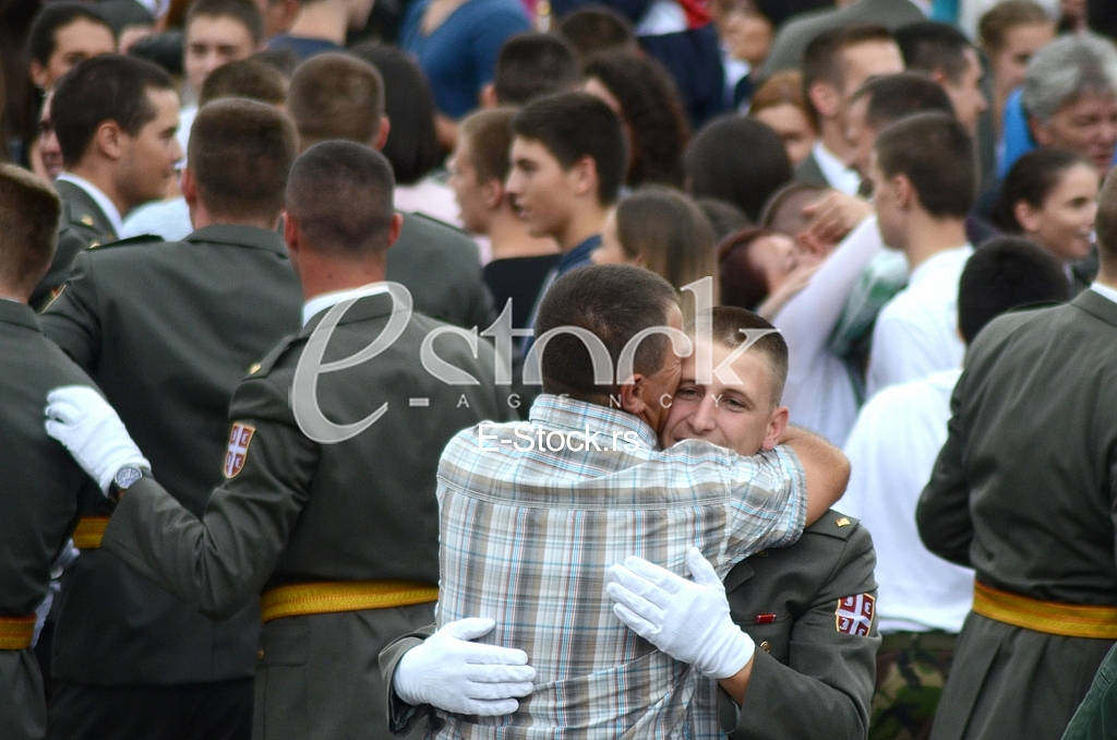 Promotion of the cadets of the Military Academy