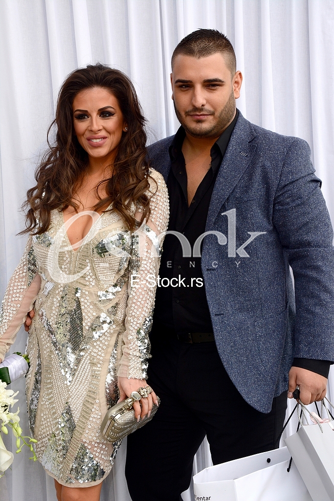 wedding of Andreana Cekic, club Inter hollywood