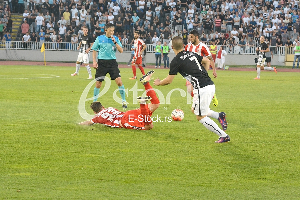derby Red Star vs. Partisan, Partisan stadium