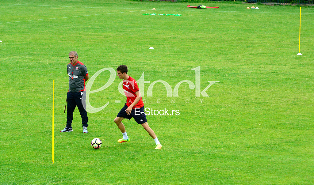  Training of football club Red Star