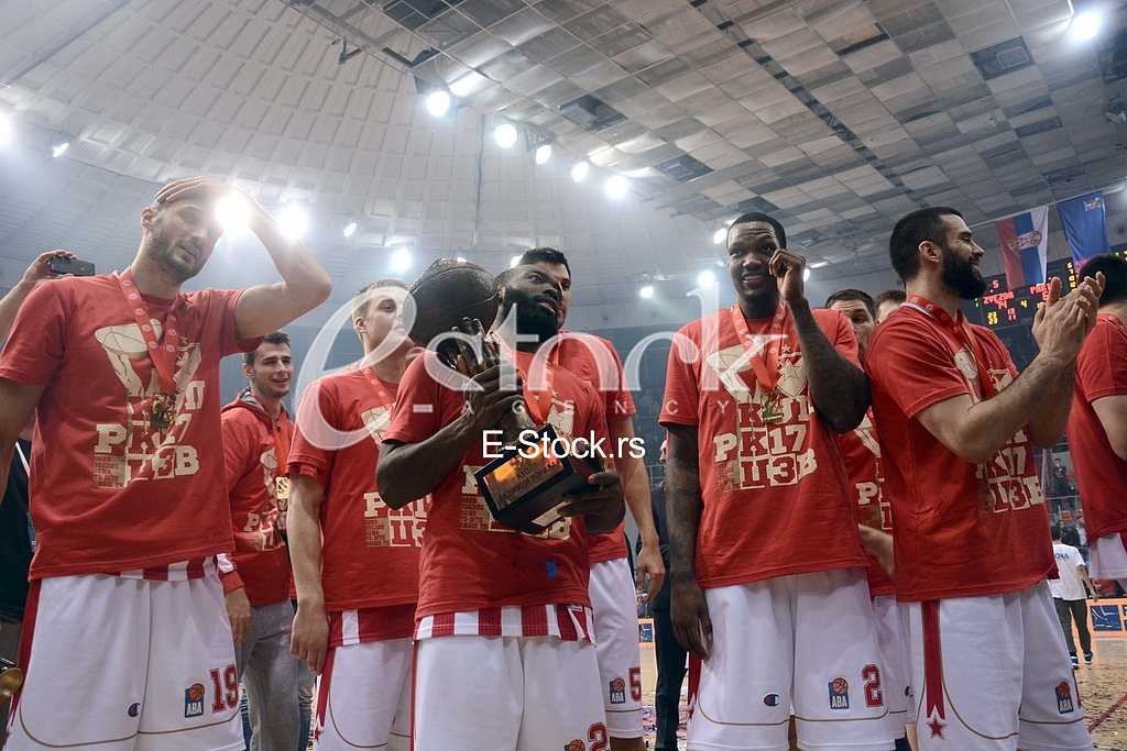 The final basketball game Korac Cup in Nis.