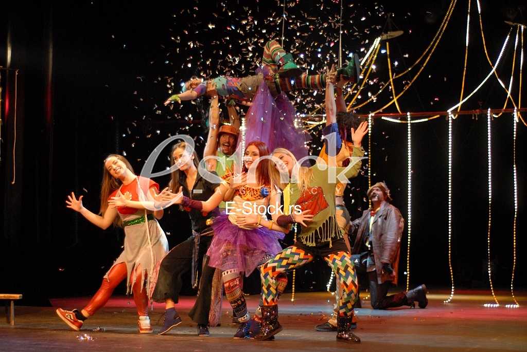 Premiere of the play Rain