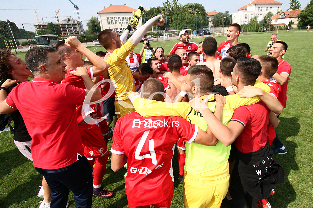 Football match  Partizan and Red Star.