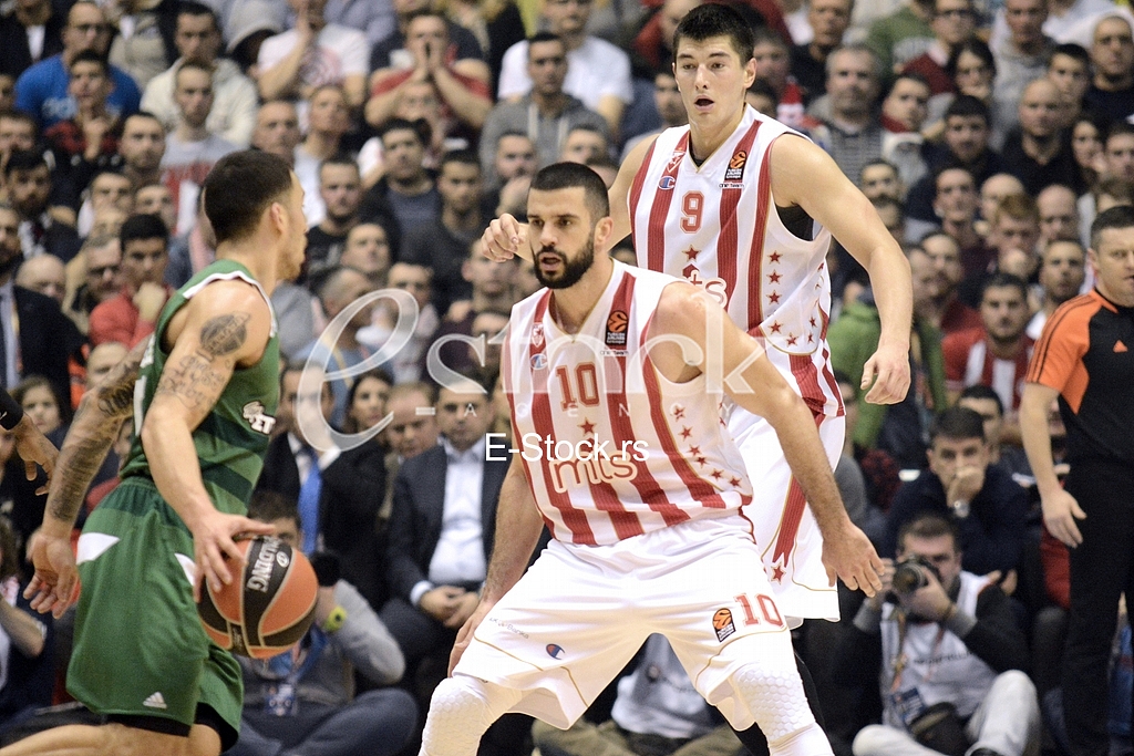 Red Star- Panathinaikos basketball game