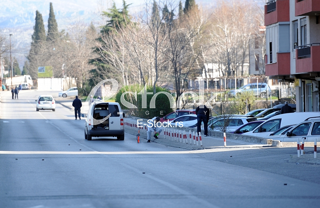 Shooting in Podgorica