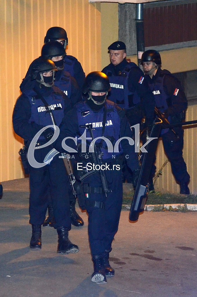 Police action in Zarkovo