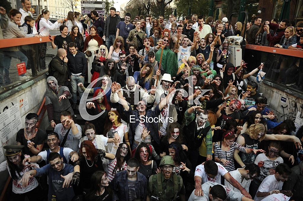 Zombie Day of walking dead