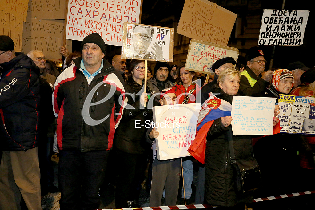 The protest walk
