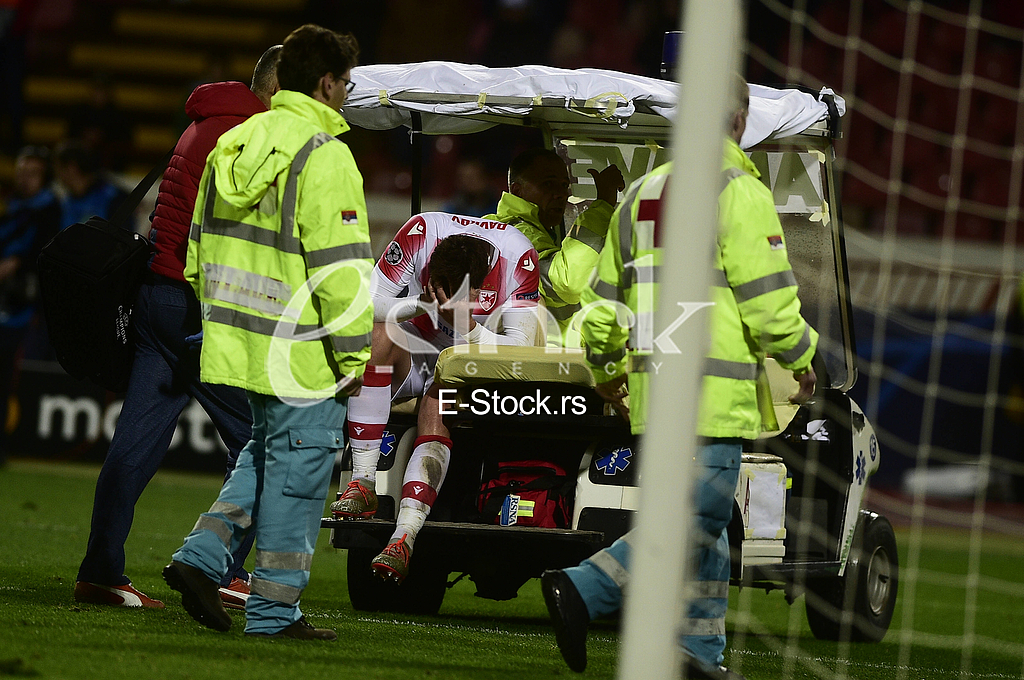 Milan Pavkov Crvena zvezda vs Tottenham