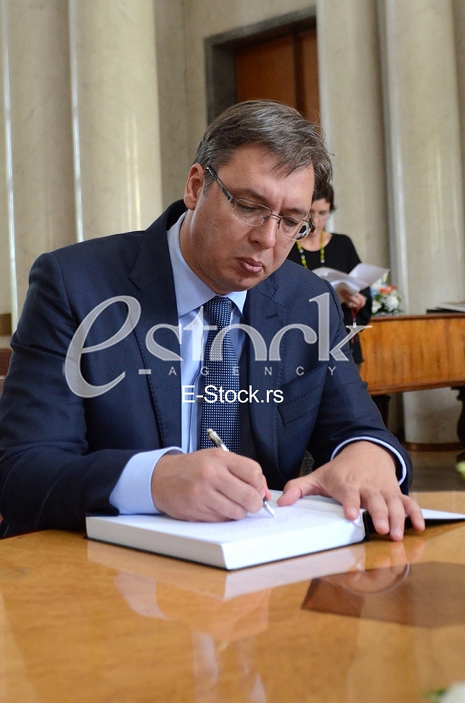 A book of condolences at the Embassy of Republic of France