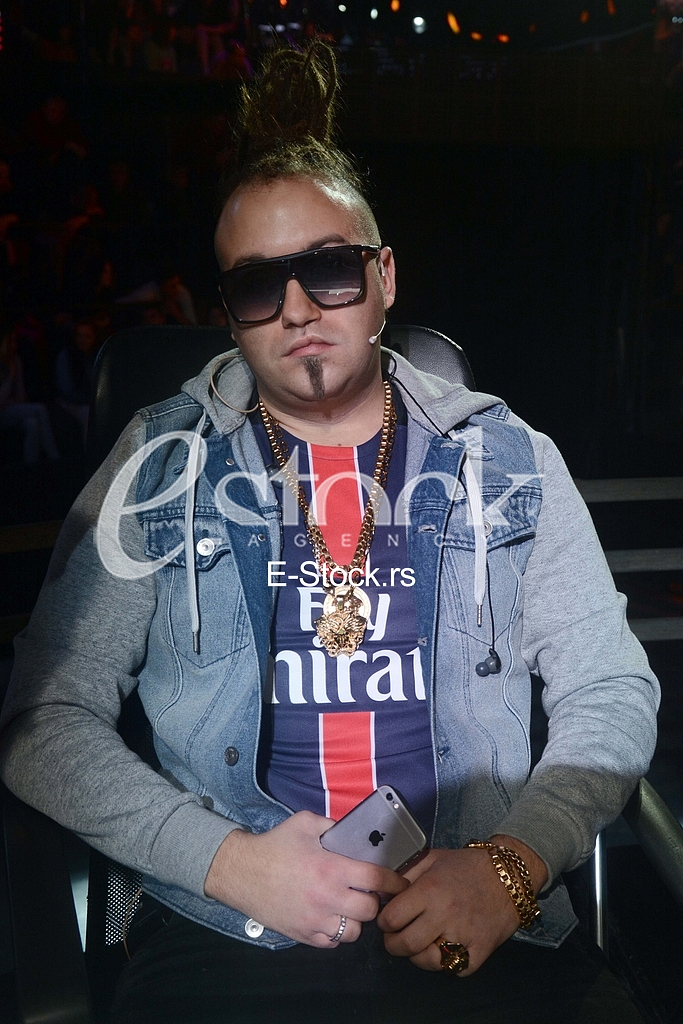 Shooting of 'i Got Talent' 'in Simanovci for TV Pink. 