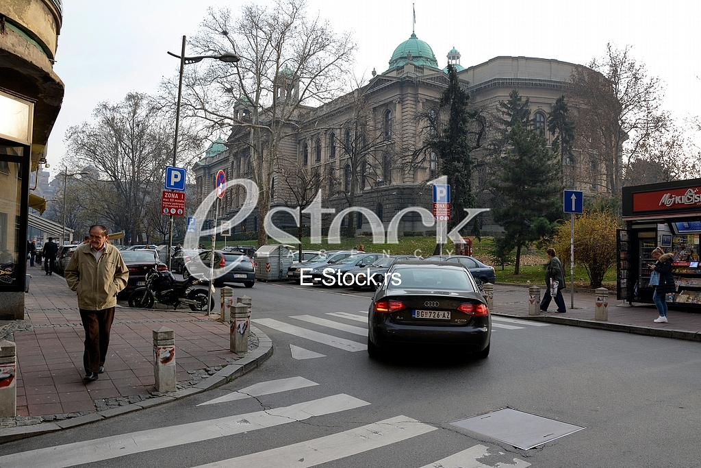 Assembly of Serbia, Kosovska street