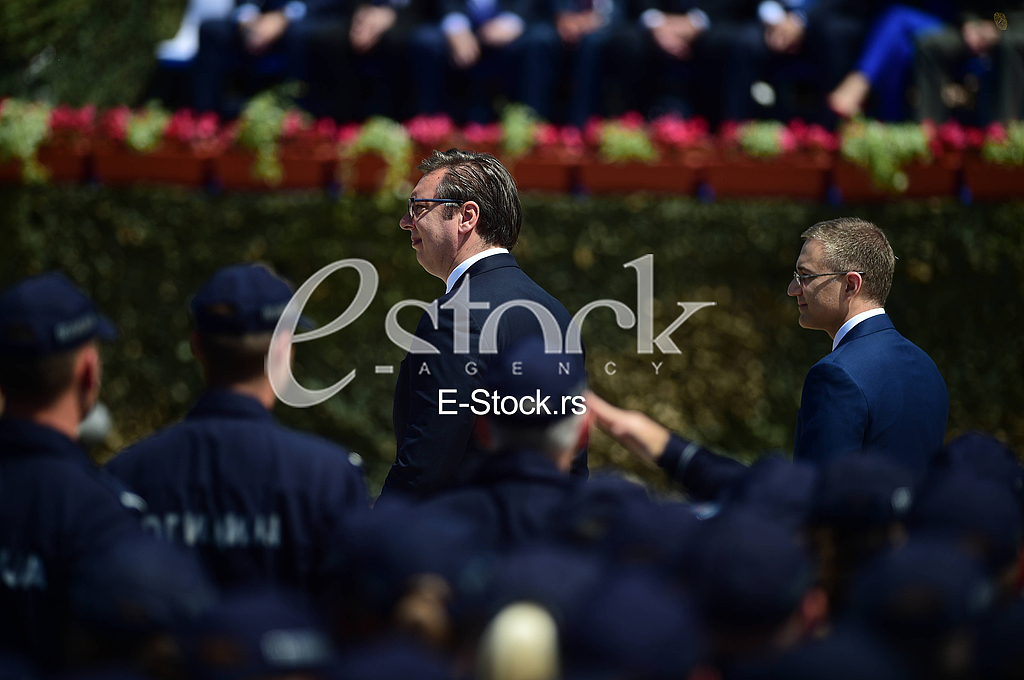 Aleksandar Vucic i Nebojsa Stefanovic