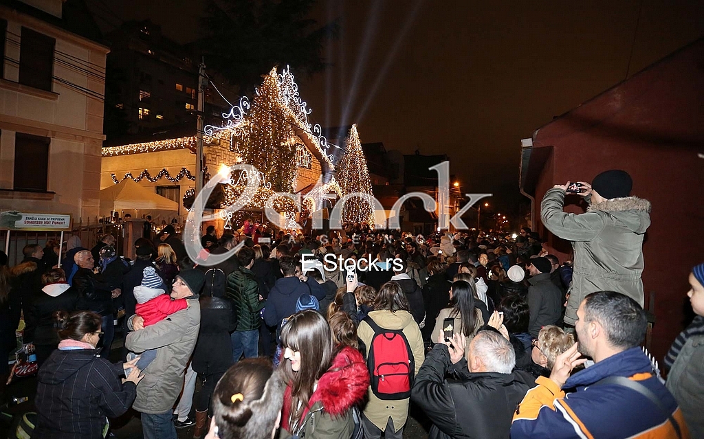New Year's lighting