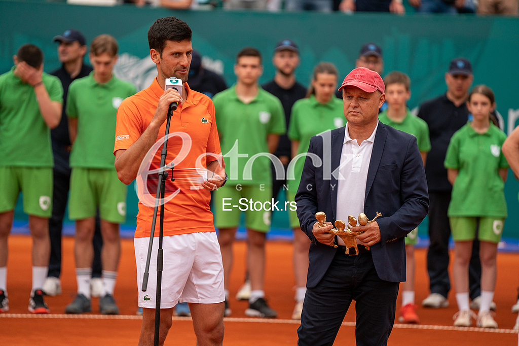 Tenis - Serbia open: Novak Đoković v Andrej Rubljov