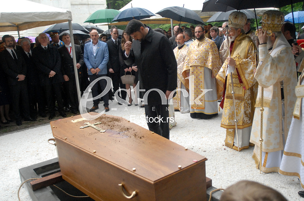 The funeral of Prince Aleksandar Karadjordjevic