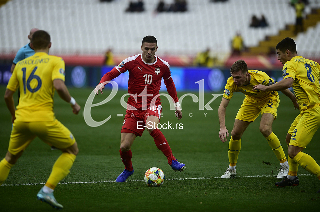 Dusan Tadic Srbija vs Ukrajina