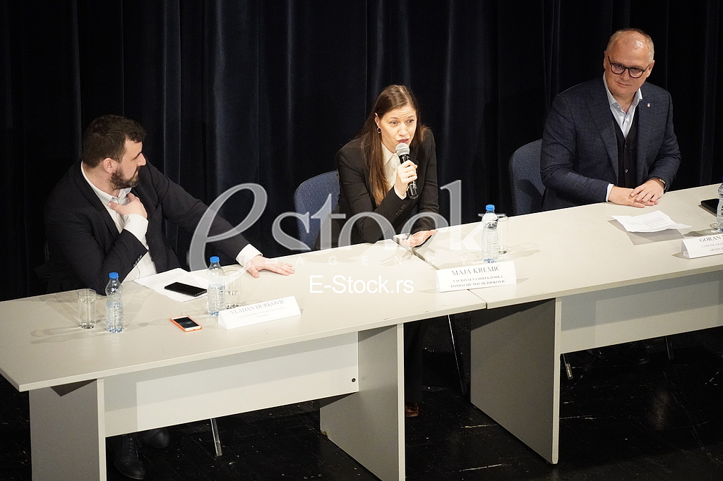 Vladan Djurkovic, Andrea Radulovic i Goran Vesic