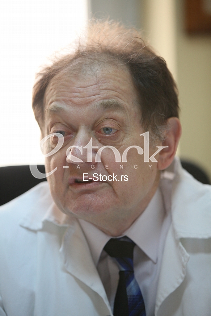 Dr Miljko Ristic.Interview for newspaper Serbia telegraph.Clinical centre Cardio.