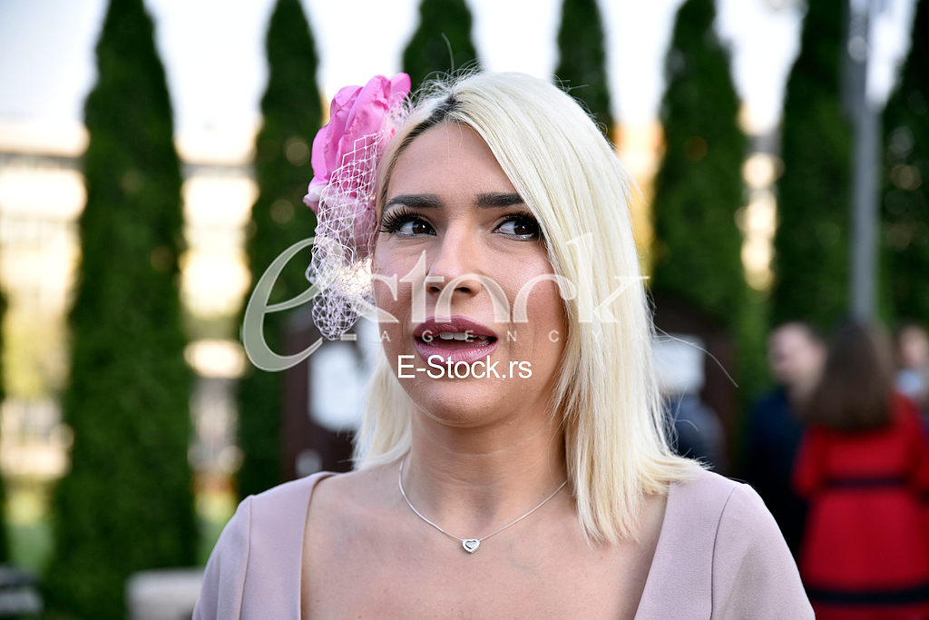 TV  Happy host Jovana Jeremic is baptizing her daughter Lea