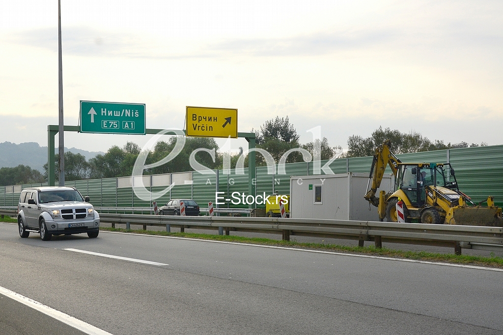  highway Belgrade-Nis soundproofing fences