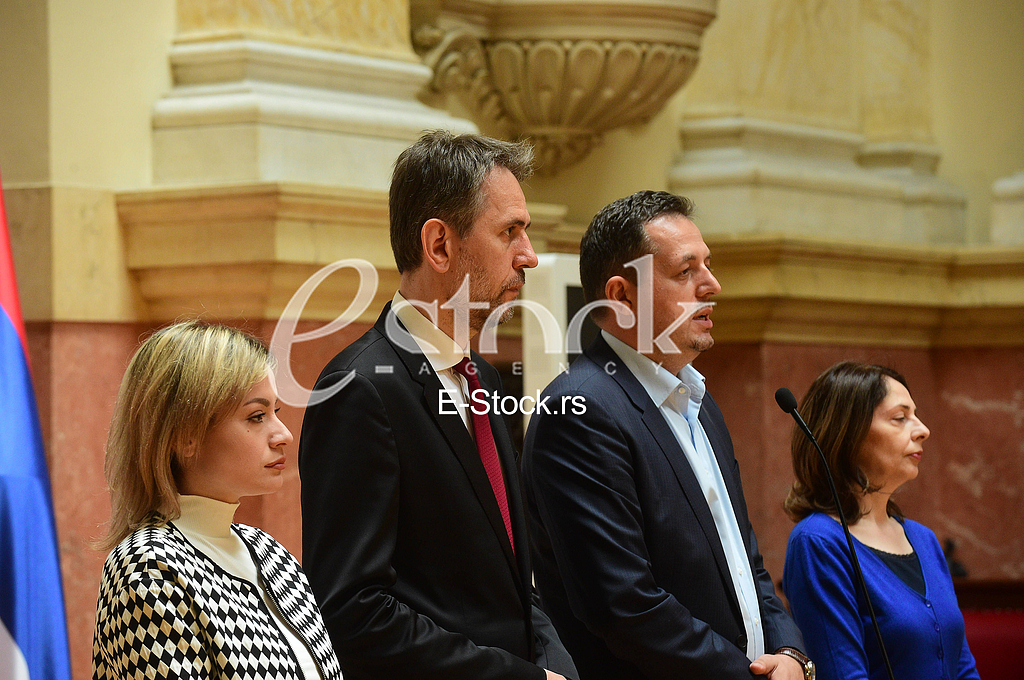 Hana Adrovic, Sasa Radulovic. Vojin Biljic i Branka Stamenkovic