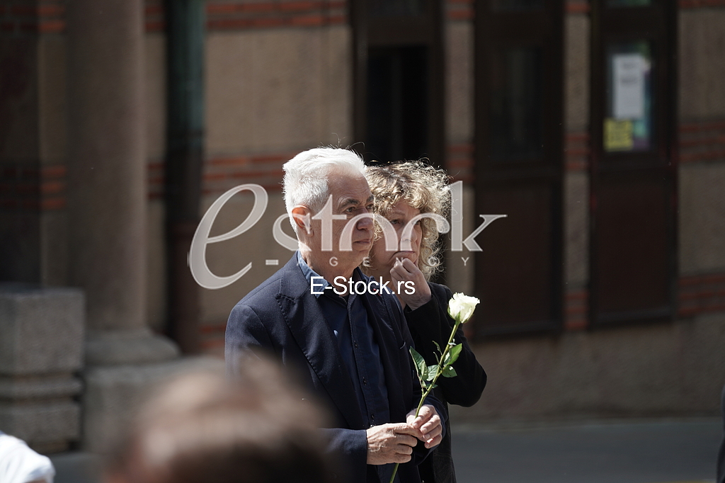 Jovan Maljokovic, Sahrana Veselina Vese Simonovica