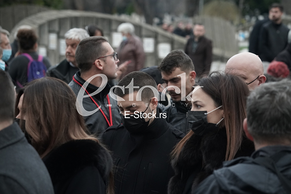 Sahrana Milutin Mrkonjic