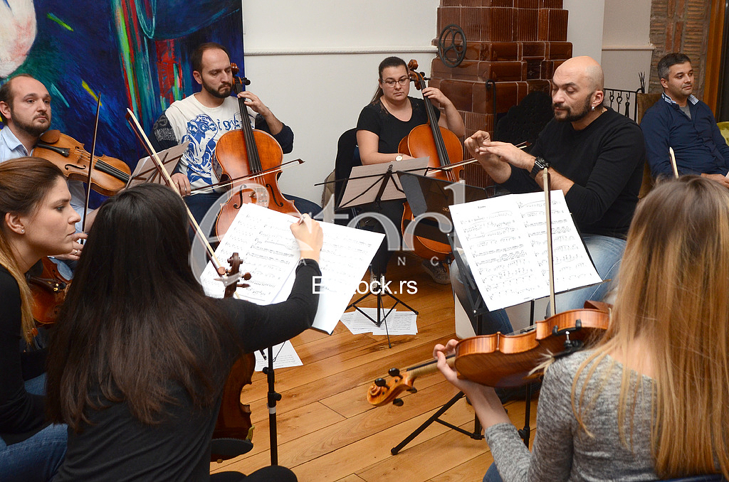 Music rehearsal of Bijelo Dugme 