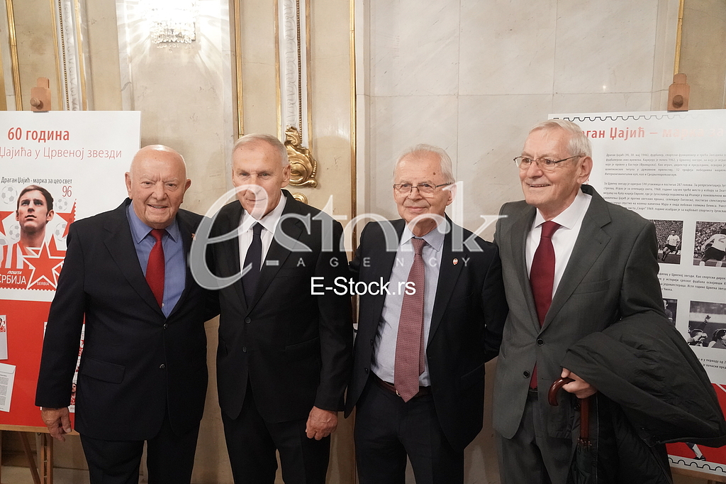 Dobrivoje Tanasijevic Dan Tana, Dragan Dzajic i Svetozar Mijailovic