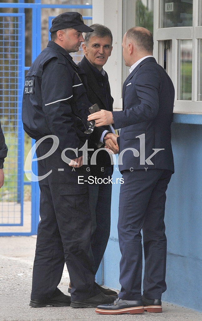 Svetozar Marovic go out of prison